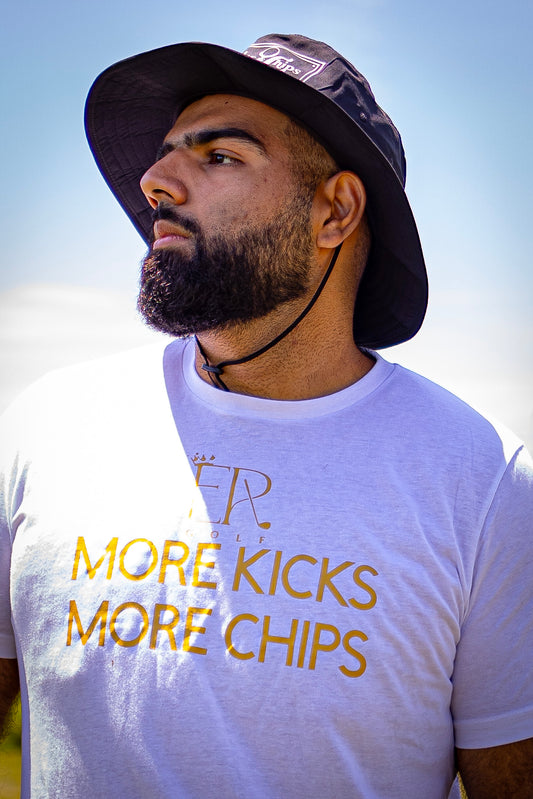 More Kicks More Chips t-shirt